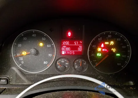 2009 Volkswagen Jetta Se из США, поврежденный, VIN 3VWRM71K59M051893